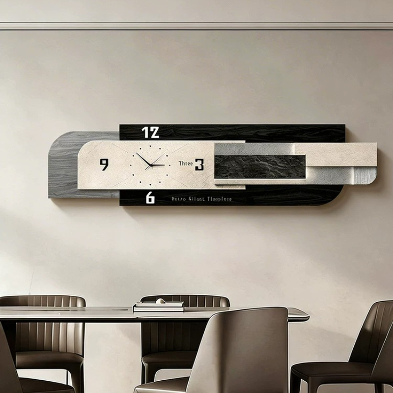 Luxury Lifestyle Fashion - Horloge murale de luxe pour salon,