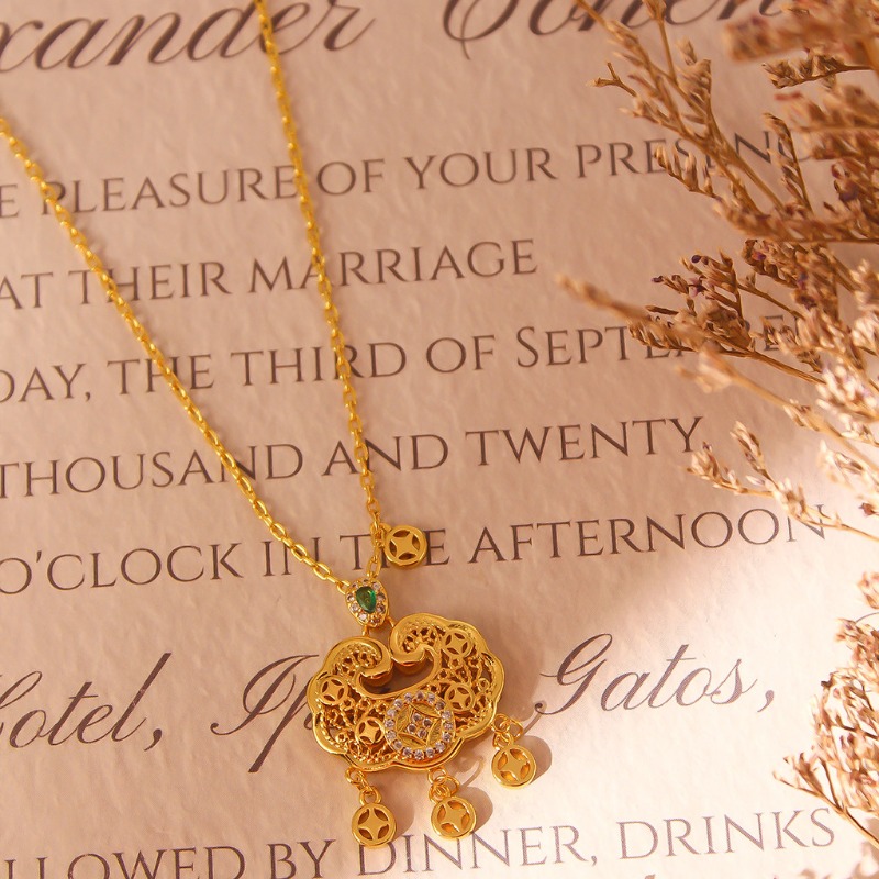 Luxury Lifestyle Fashion - Collier de verrouillage longue durée de