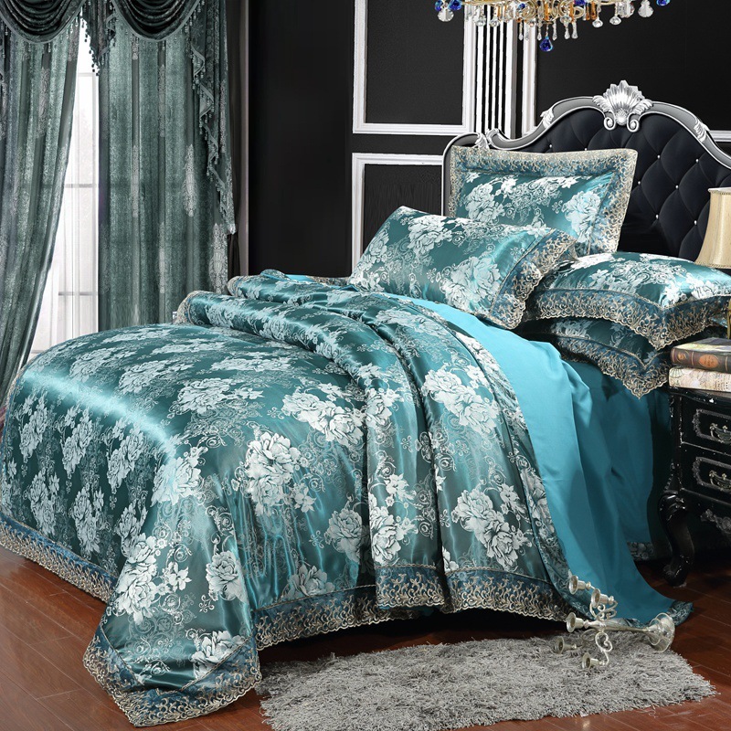 Silk Pillowcase Set - Parure de lit en Jacquard de