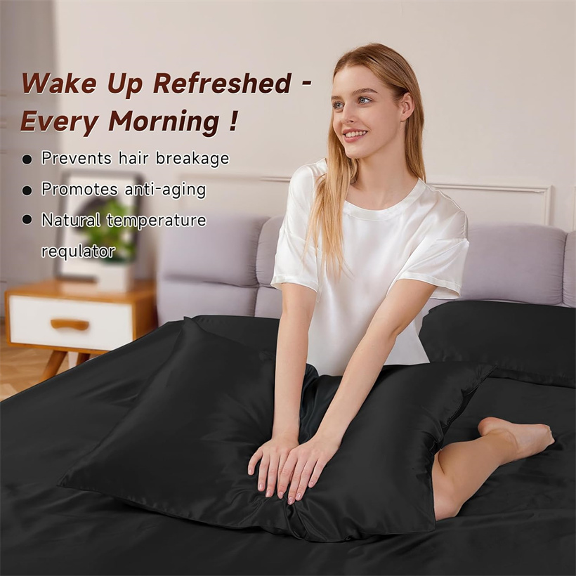 Ensemble de literie en soie de - Silk Pillowcase Set avis et prix