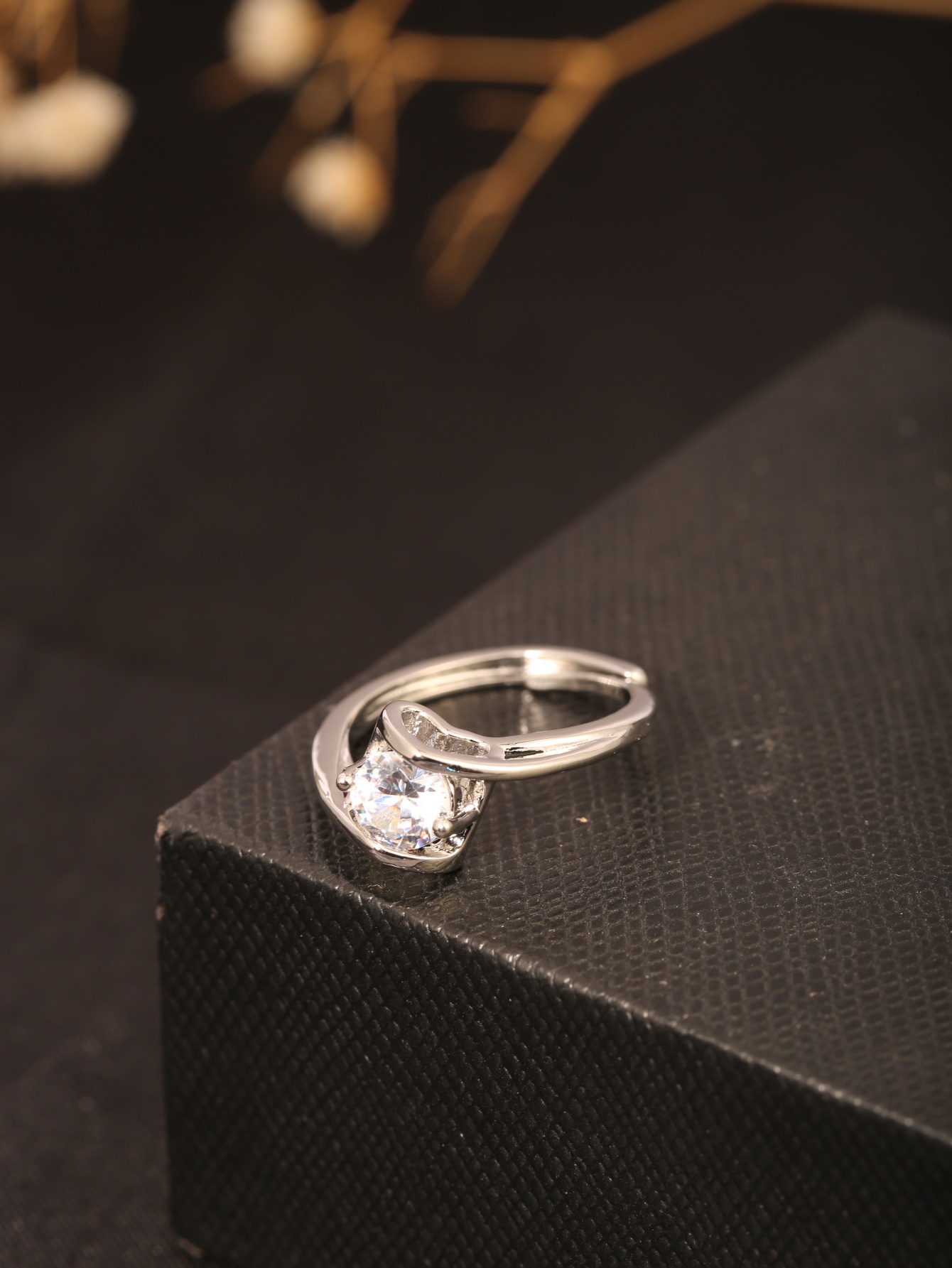 1 Bague ouverte en cuivre à qu - Luxury Lifestyle Fashion avis et prix