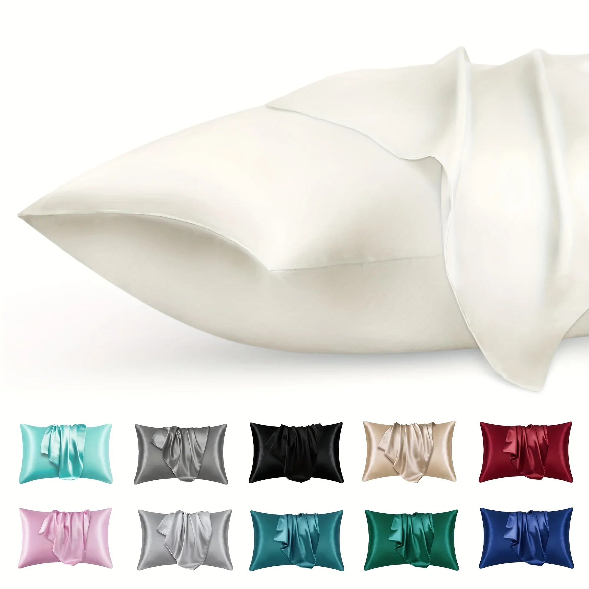 Taie d'oreiller de luxe en Sat - Silk Pillowcase Set avis et prix