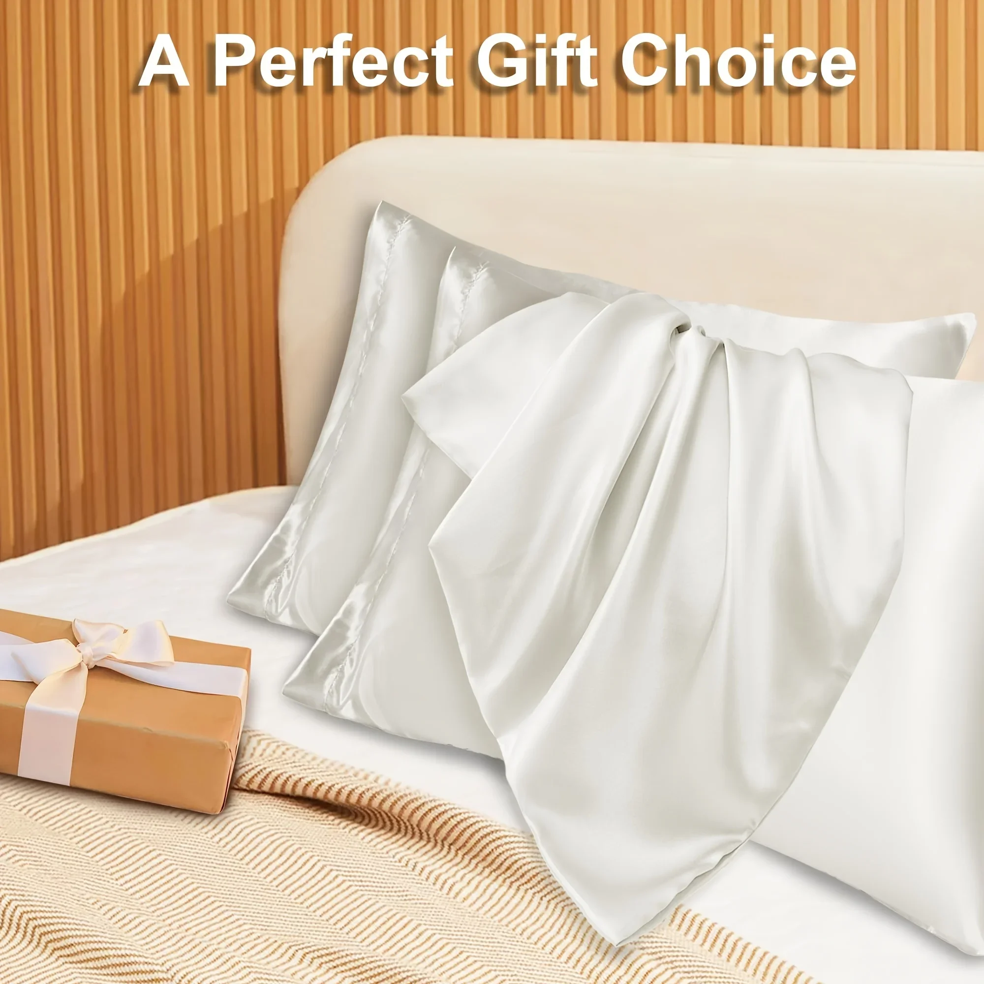 Taie d'oreiller de luxe en Sat - Silk Pillowcase Set avis et prix