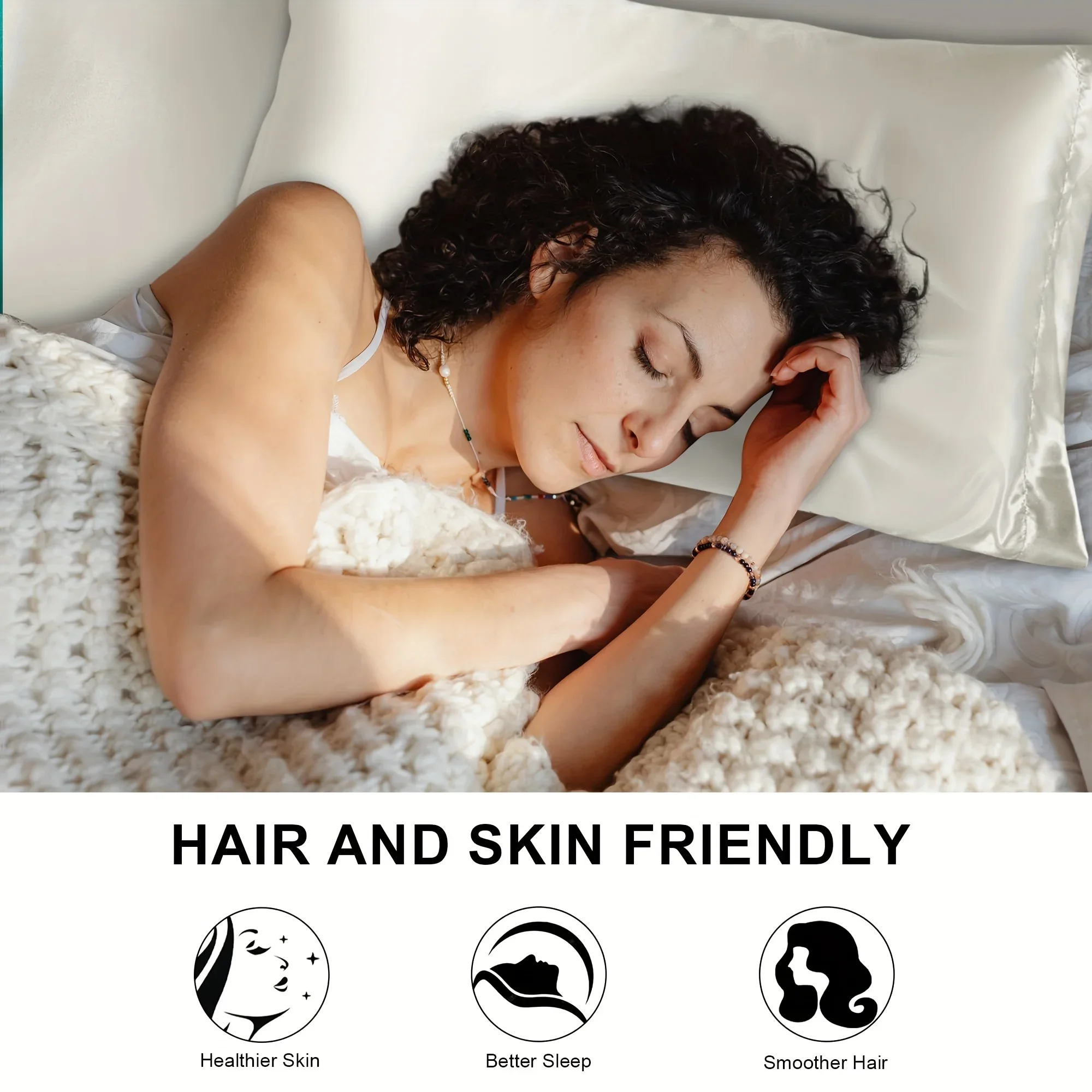 Taie d'oreiller de luxe en Sat - Silk Pillowcase Set avis et prix